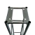 Torre Q20 Tubular de 50cm com Face Lateral em Aço Galvanizado - KMI ESTRUTURAS