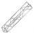 Kit 2 Torres Q20 Tubular de 1 metro em Aço Galvanizado - comprar online