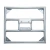 Base Quadrada Q25 de 70 x 70cm em Aço Galvanizado - loja online