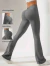 Flare Pants Push Up Gris - Tienda RDA