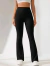 Flare Pants Push Up Negro