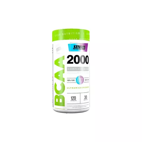 Bcaa 2000 X 120 Caps Star Nutrition - comprar online