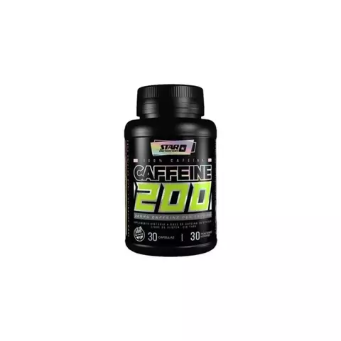 Star Nutrition Caffeine 200 Cafeina Anhidra 30 Capsulas - comprar online