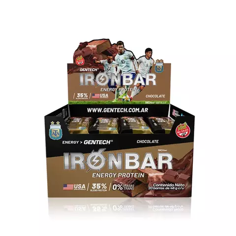 Iron Bar Gentech Barras Proteicas - comprar online