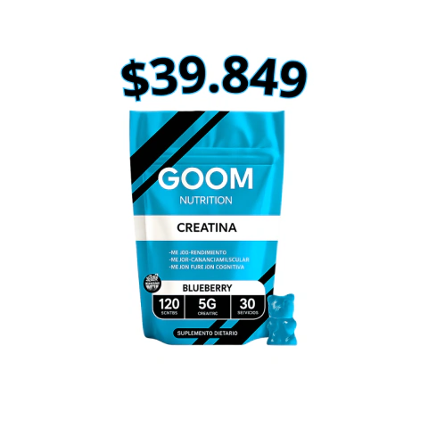 Creatinas gomitas- GOOM- 120u