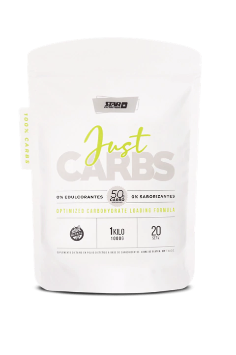 Just Carbs 1 Kg Star Nutrition Energia Y Resistencia Sabor Neutro