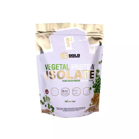 Vegetal Protein Isolate Gold Nutrition Varios Sabores X 907g