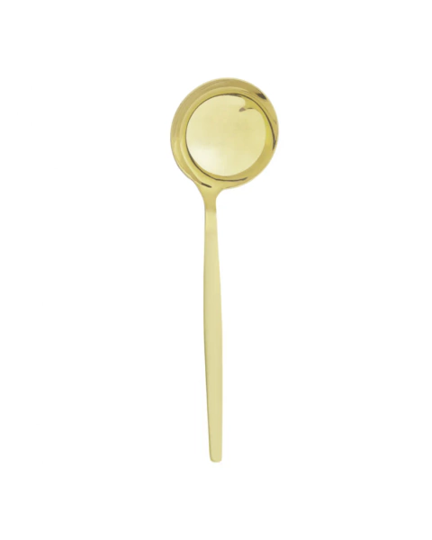Concha Ópera Aço Inox Champanhe Elegante