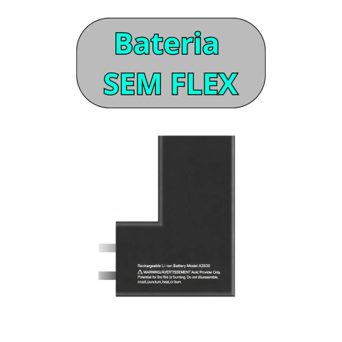 Bateria sem flex - Célula qualidade original