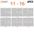 Stencil Kit 6 em 1 0.12mm iPhone 11 ao 16 Pro Max – Amaoe - comprar online