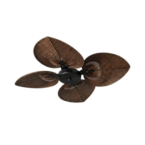 Ventilador de Techo Bombay Rattan Nogal (4 Palas)
