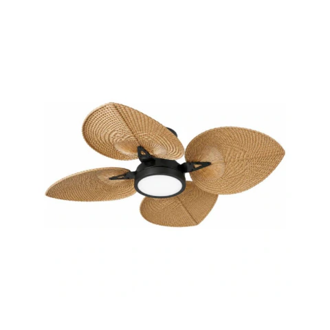 Ventilador de Techo Bombay Rattan Roble (4 Palas)