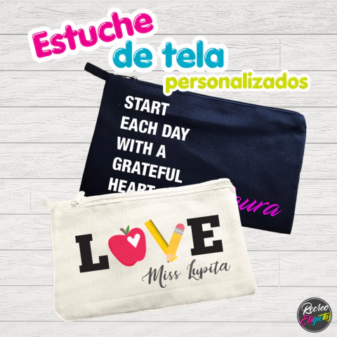 Estuche de tela