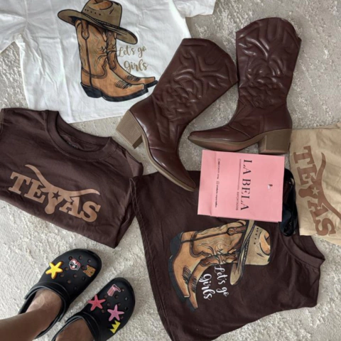 BOTAS TEXANAS | GANHE UMA T-SHIRT NA COMPRA DA BOTA - comprar online