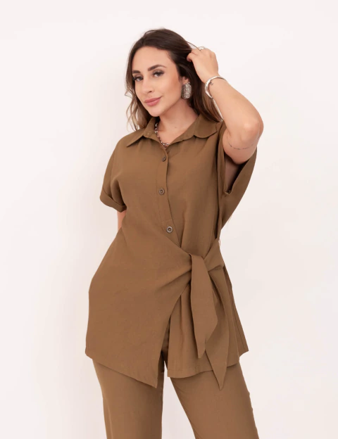 Blusa Martina Laço Verde