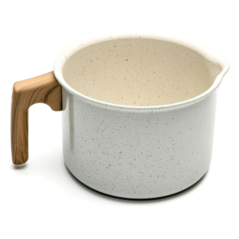 Fervedor Baccani 14 CM - Indução - Revestimento Cerâmico - (off white) - BAC-1016
