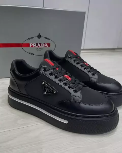 Tênis Prada Downtown Black Red