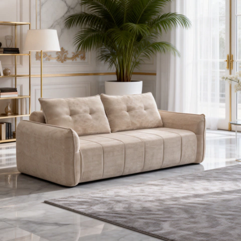 Sofá Barcelona — Línea Urban 1 Cuerpo Beige - comprar online