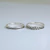 Argollas de Matrimonio Trenza Espiga y Trenza Doble – Plata 950 - Veinte Dedos