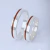 Argollas de Matrimonio Línea de Piedra 4 mm – Plata 950 en internet