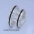 Argollas de Matrimonio Línea de Piedra 4 mm – Plata 950 - tienda en línea