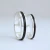Argollas de Matrimonio Línea de Piedra 3 mm y 5 mm – Plata 950 - comprar en línea
