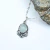 Colgante Adriana Calcedonia Celeste M - comprar en línea