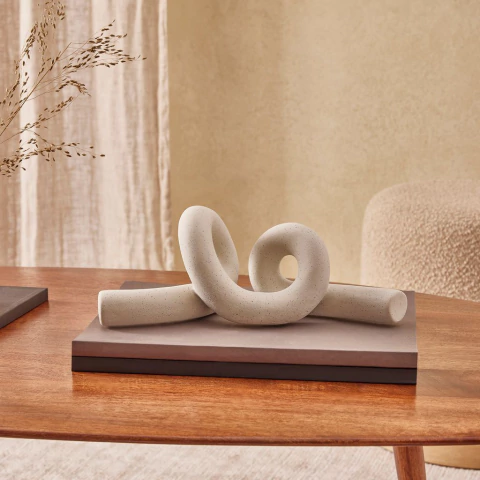 Escultura Abstrata em Cerâmica - comprar online