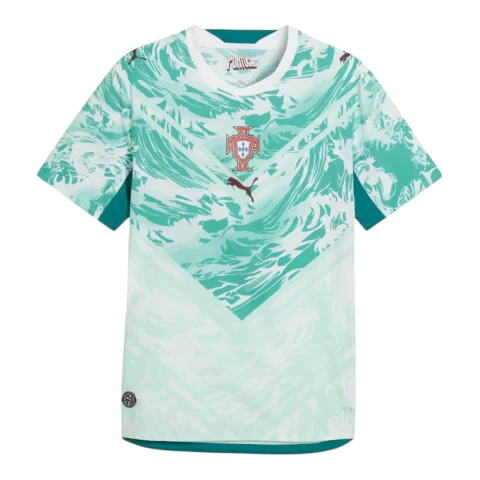 Camisa Seleção Portugal II 26/27 - Torcedor Puma Masculina - Verde e branca