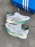 Tênis Adidas Adizero Adios Pro4 - Branco/Cinza Metálico/Verde água (IMPORTADO). - FitHive