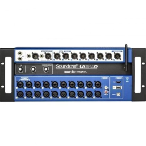 Mesa de Som Soundcraft Digital UI24R Preta