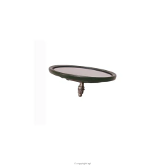 ESPELHO RETROVISOR REDONDO; Side Arm Round Mirror Head; [SGI.GPW-5045]