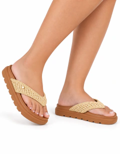 CHINELO PAPETE PALHA TRATORADO VIZZANO 6510.134 na internet