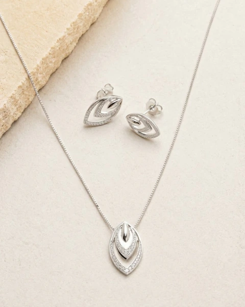 Set Hoja Elegante