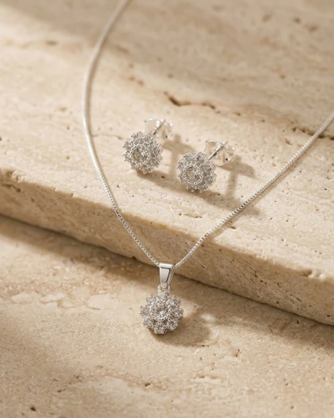 Conjunto Rosette Brilliant