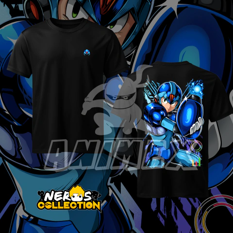 CAMISETA CLASSICA MEGA MAN X