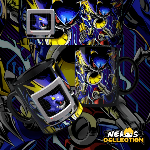 CANECA METAL SONIC