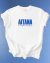 Remera Blanca Mariposa