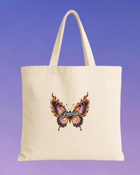 Tote Greeicy Mariposa