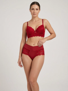 Conjunto de Sutiã em Poliamida e Renda Delicada e calcinha fio duplo - comprar online