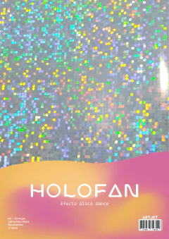 PAPEL HOLOFAN DISCO DANCE ART-JET