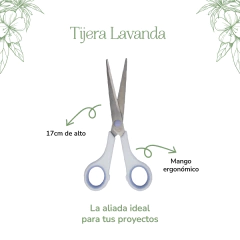 TIJERA LAVANDA 17 CM ADORIÉ - comprar online