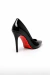 Scarpin preto verniz na internet