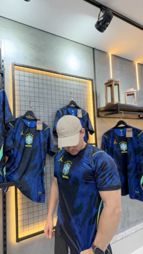 JERSEY TAILANDESA 1:1 – SELEÇÃO BRASIL - comprar online