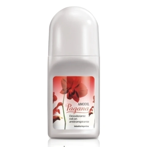 Pagana desodorante roll-on oriental y ambarado antitranspirante