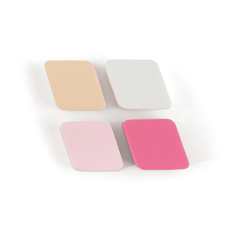 Set de 4 esponjas para maquillaje