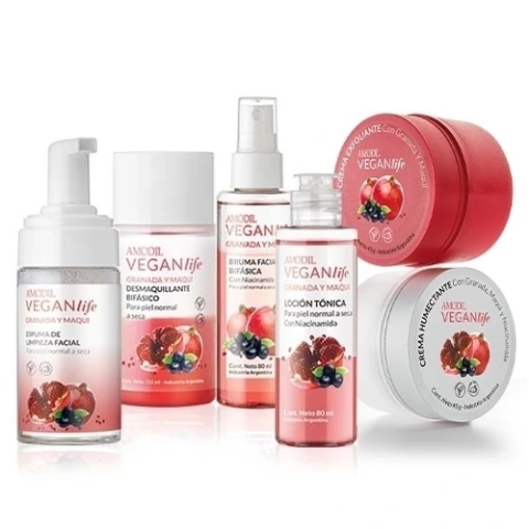 Maxiset cuidado facial Granada y Maqui - VeganLife