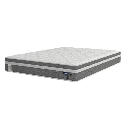 Colchão Casal Molas Ensacadas Euro In Up 138x188x26cm Cinza / Branco Probel - Suporta até 110kg por