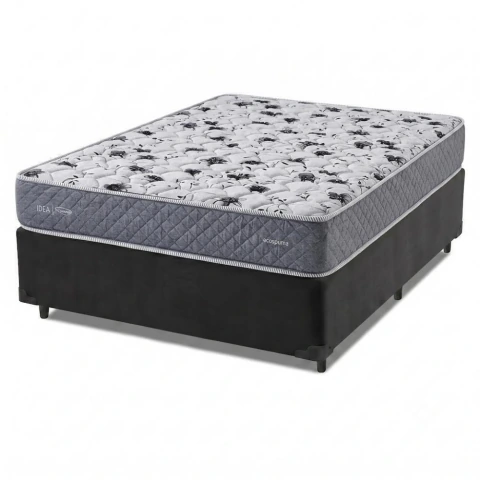 Cama Box Casal Double Face AG65 Eclipse 138x188x58cm Herval - Suporta até 150kg por pessoa