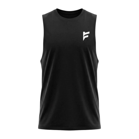MUSCLE TEE BLACK D16V - comprar online